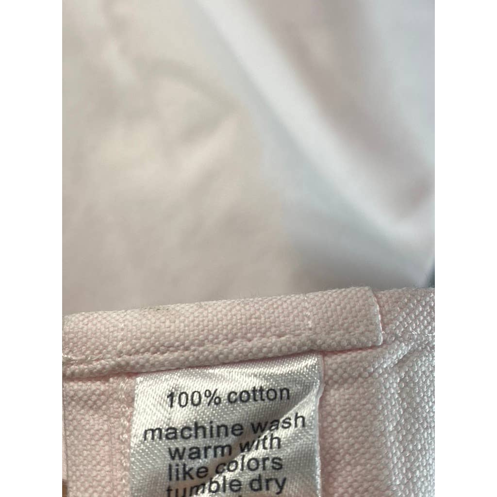 PAUL FREDRICK Men's Pink Classic-Fit Two Ply Cotton Oxford Shirt SZ 15.5-32