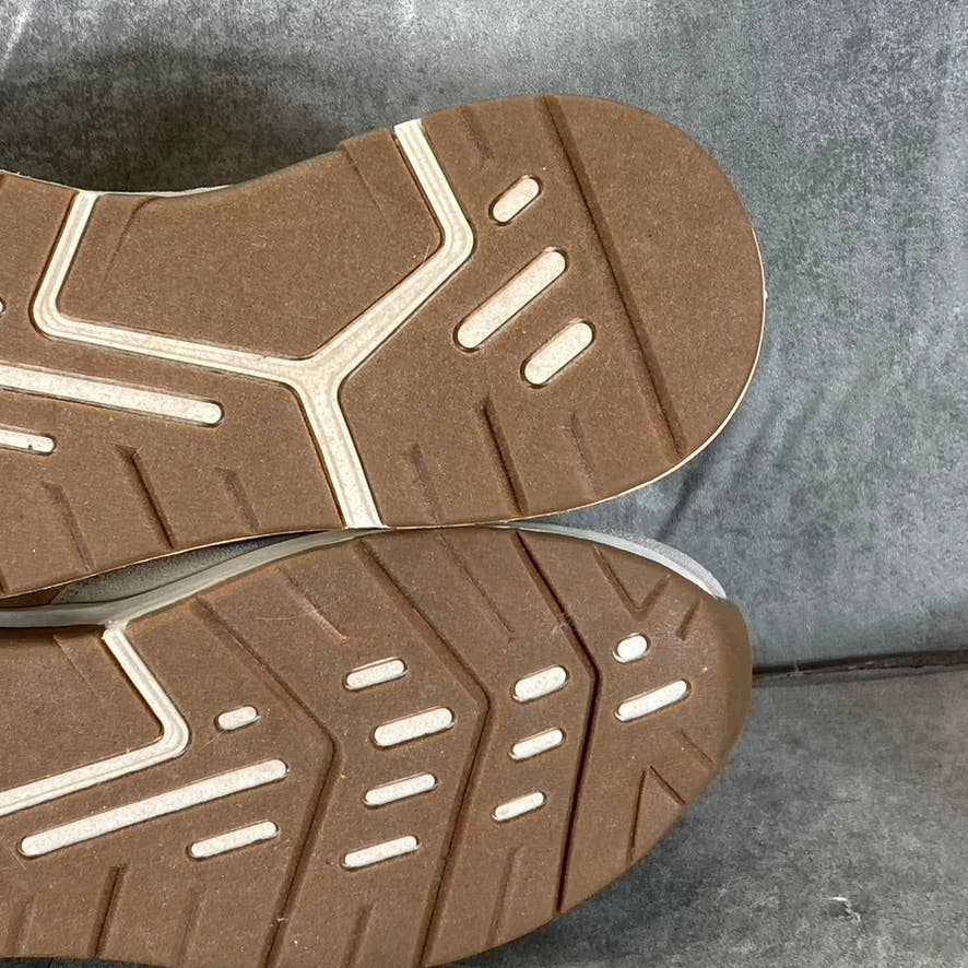 NEW YORK & COMPANY Men's Beige Harvey Low-Top Lace-Up Sneakers SZ 8.5