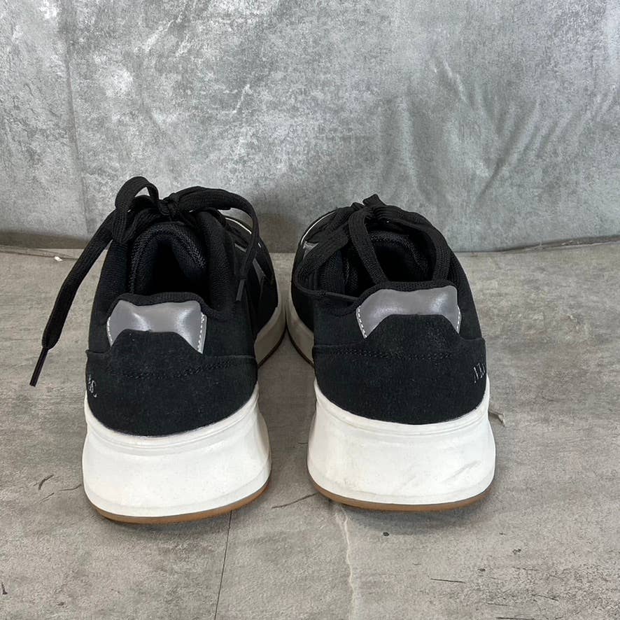 NEW YORK & COMPANY Men's Black Harvey Low-Top Lace-Up Sneakers SZ 8.5