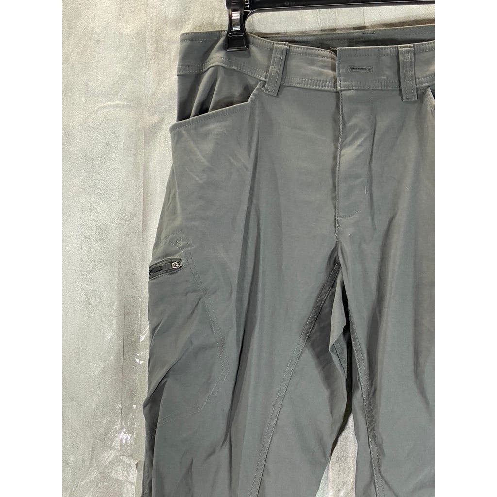 EDDIE BAUER Men's Dark Smoke Guide Lightweight Pro Hiking Pants SZ 32X30