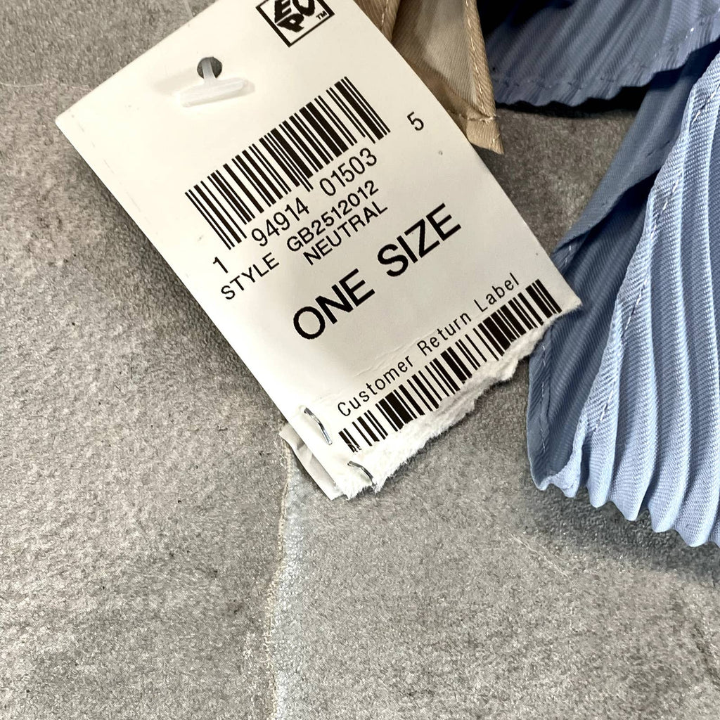 GIANI BERNINI Women's Neutral Blue Logo Floral & Solid Twin Set Twilly Scarves