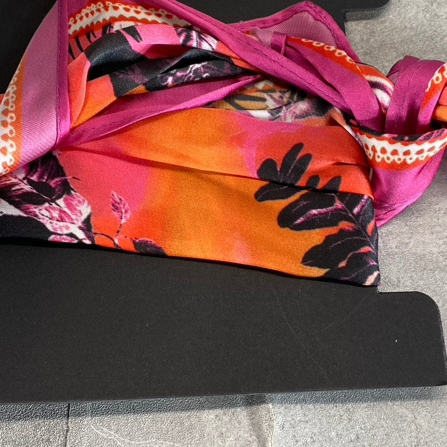 INC INTERNATIONAL CONCEPTS Women's Fuschia Palm-Print Kite Scarf SZ OS