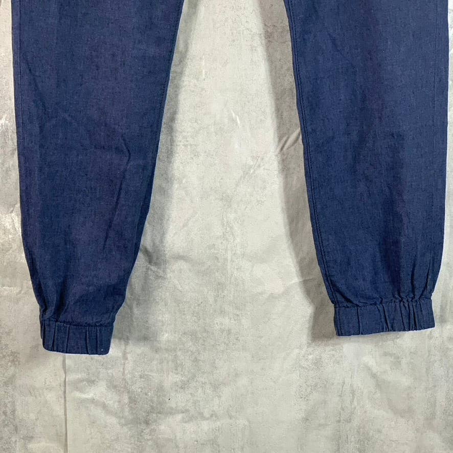 LEVI'S Men's Navy Chambray Regular-Fit Chino Jogger Pants SZ 36X32