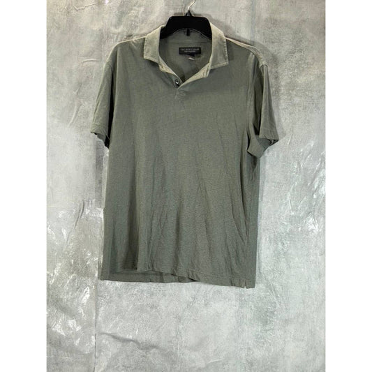 THE MEN'S STORE At Bloomingdales Men's Grey Short Sleeve Polo Shirt SZ M