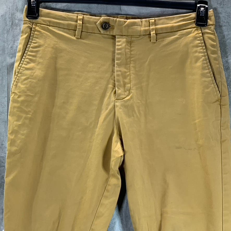BANANA REPUBLIC Men's Honeycomb Slim Tapered-Fit Grayson Chino Pants SZ 32X30