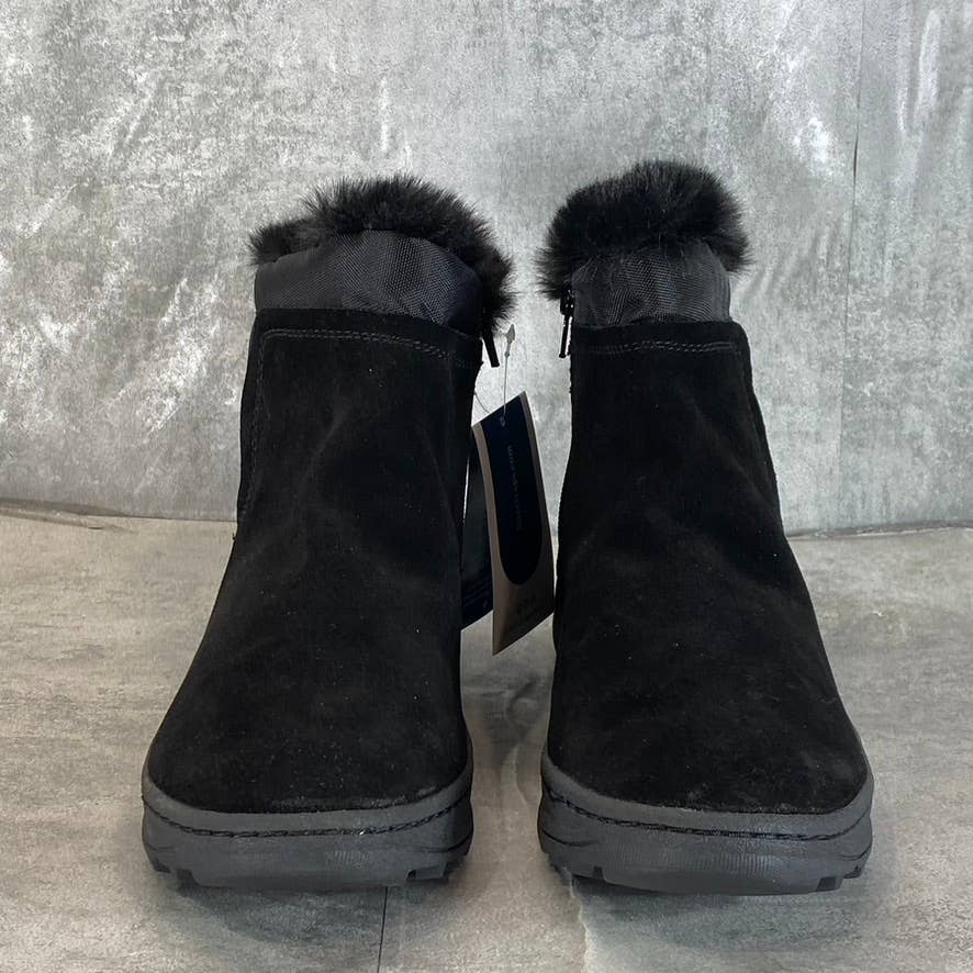 BARETRAPS Women's Black Aidan Water-Resistant Side-Zip Cold Weather Boots SZ 10