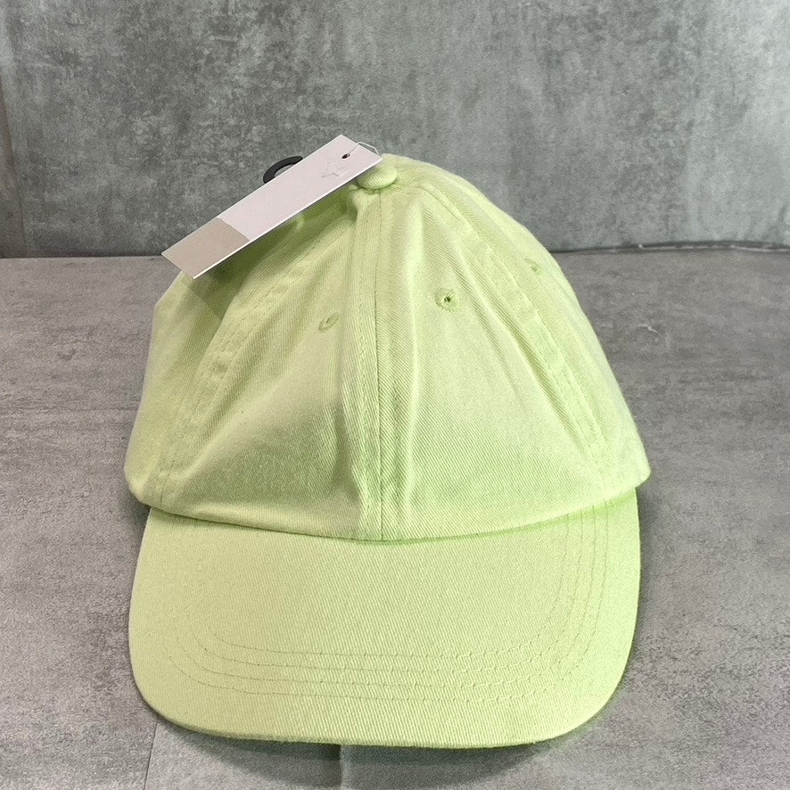 BP. Women's Solid Green Bow Adjustable Strap Baseball Cap SZ OS
