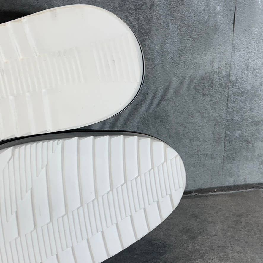 VANCE CO. Men's Black Faux-Leather Albert Slip-On Penny Loafers SZ 9