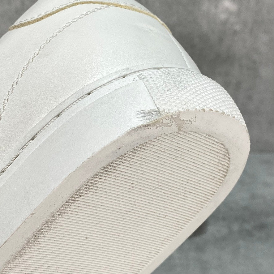 BAR III White Archie Sneakers SZ 10.5