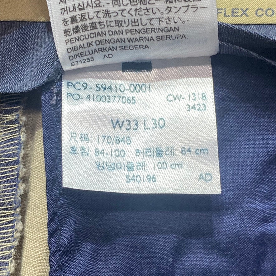 DOCKERS Tan Classic Fit Stretch Pants SZ 33X30