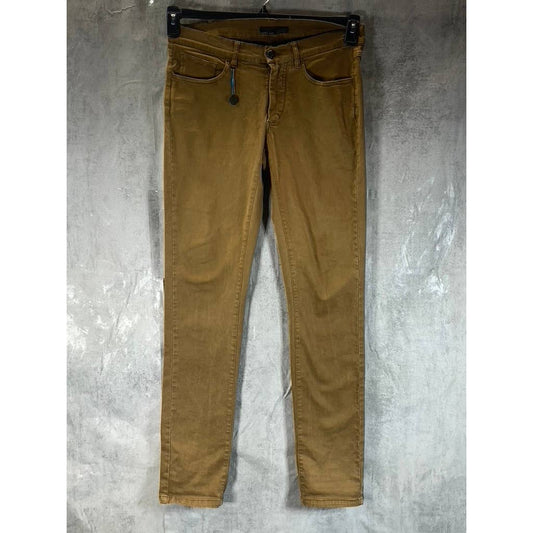 ZARA MAN Basic Men's Tan Slim-Fit Pants SZ 33X32