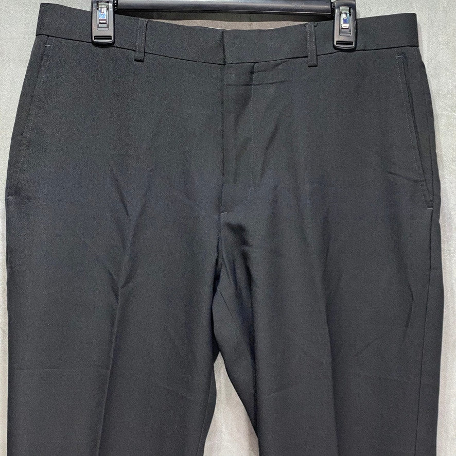 MICHAEL BRANDON Black Slim-Fit Dress Pants SZ 34X32