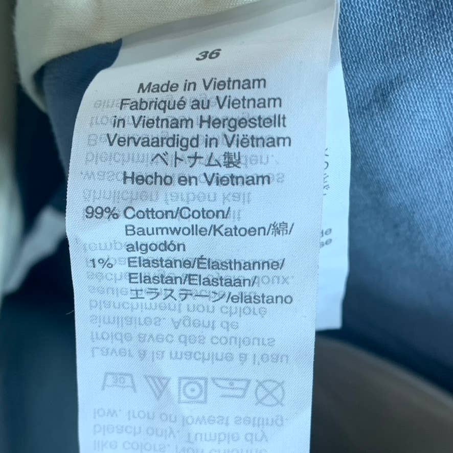 J.CREW Men's Pale Sea 9" Flex Chino Shorts SZ 36