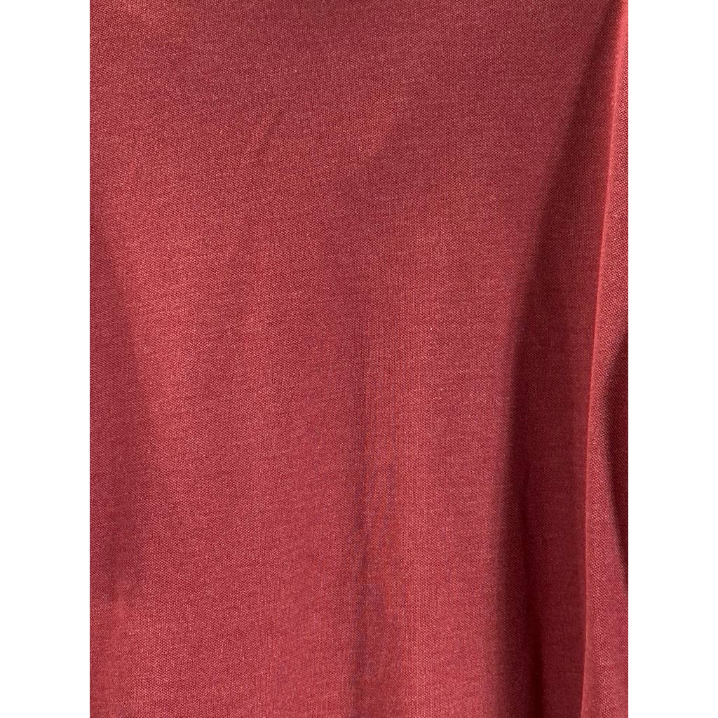 EDDIE BAUER Men's Red Classic Short-Sleeve Polo Shirt SZ L