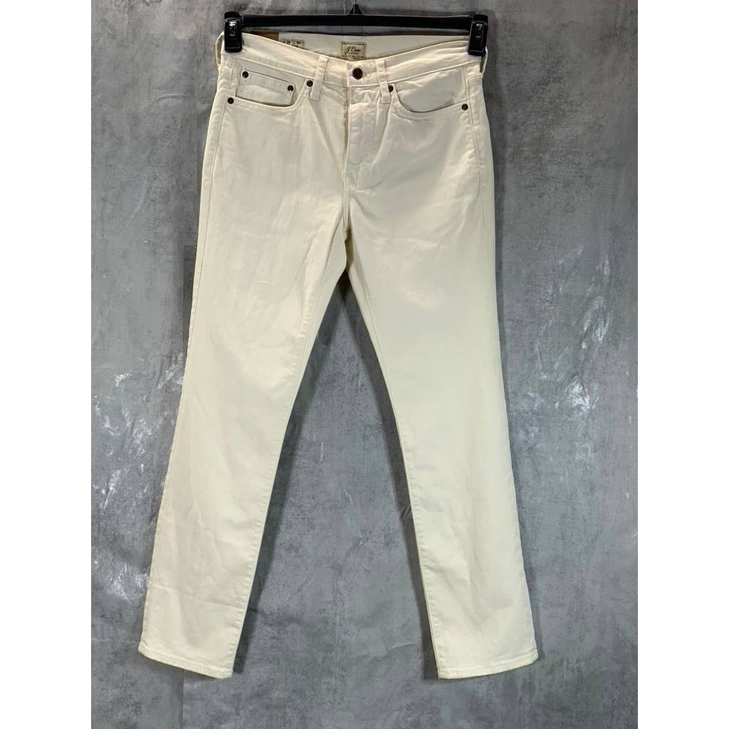 J.CREW Men's Beige 770 Garment Dye Stretch Straight-Fit Pants SZ 29X30