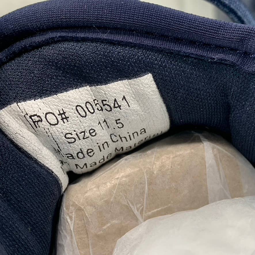 VANCE CO. Men's Navy Claxton Tru Comfort Foam Knit Lace-Up Sneakers SZ 11.5