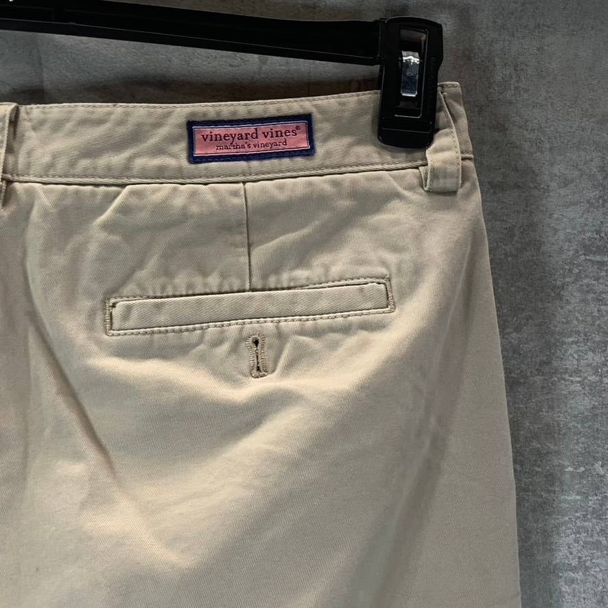 VINEYARD VINES Men's Tan Slim-Fit Collegiate Pants SZ 35X30