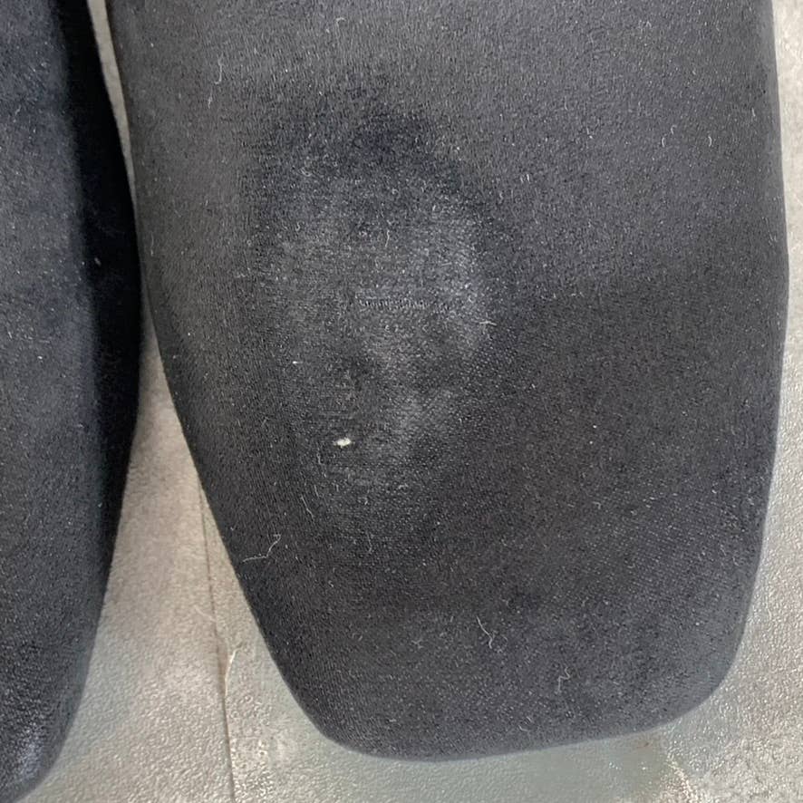 ALFANI Step N' Flex Women's Black Micro Brittnee Square-Toe Booties SZ 7.5