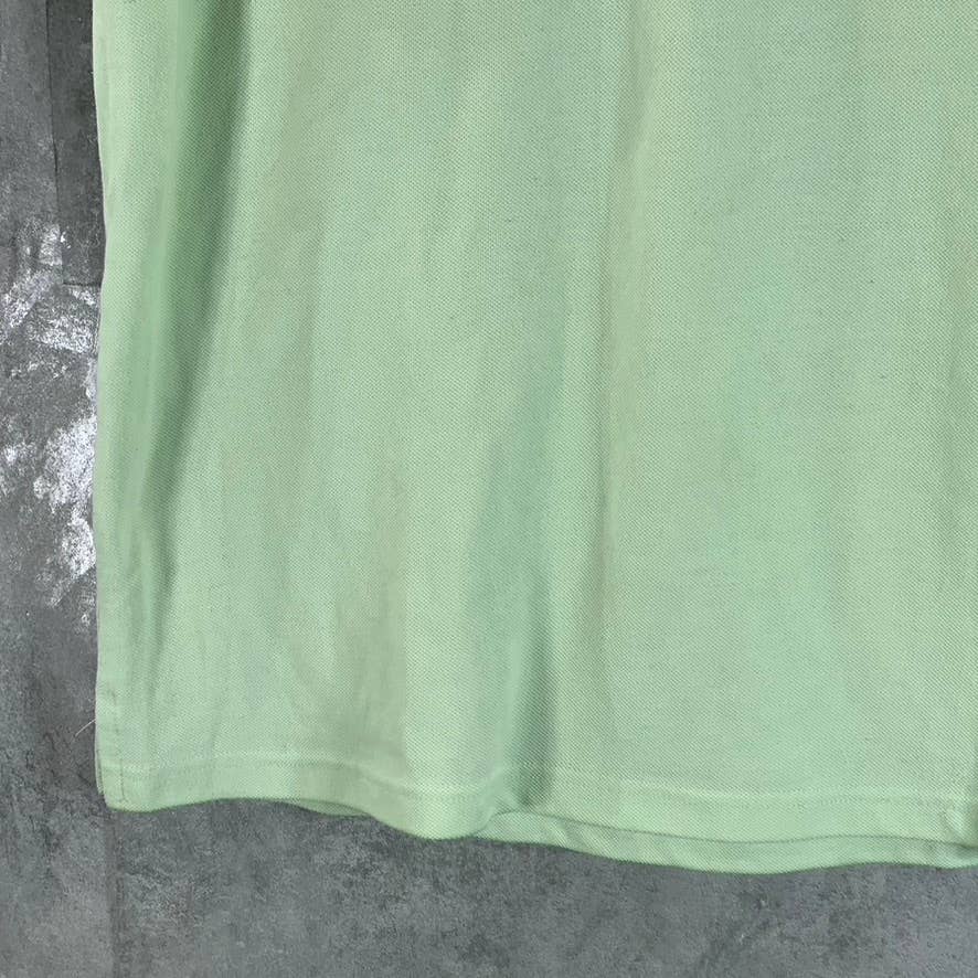 POLO RAPLH LAUREN Men's Light Green Short Sleeve Polo Shirt SZ 2XL