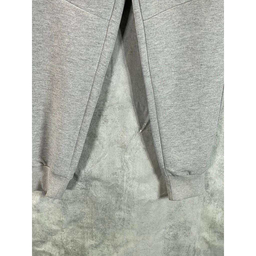 XIOS Men's Heather Grey Drawstring Pull-On Jogger Sweatpants SZ S