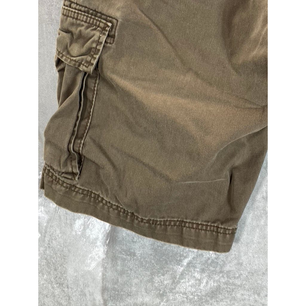 LEVI'S The Original Jeans Men's Brown Red Label Cargo Shorts SZ 34