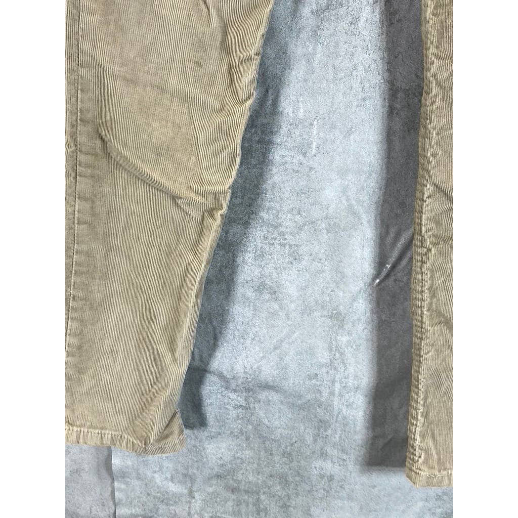 LEVI'S Men's Tan 511 Corduroy Slim-Fit Pants SZ 30X30