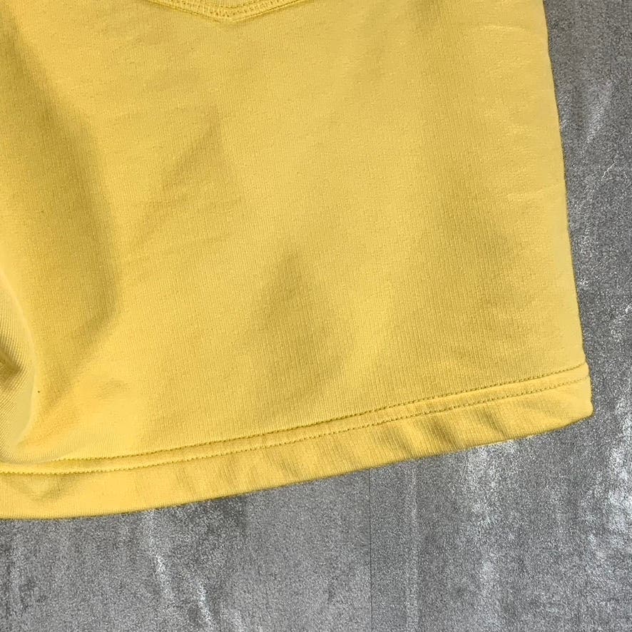 NANUSHKA Men's Yellow Drawstring Pull-On Sweat Shorts SZ S