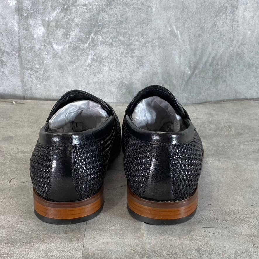 VINTAGE FOUNDRY CO. Men's Black Leather Guildford Slip-On Loafers SZ 9