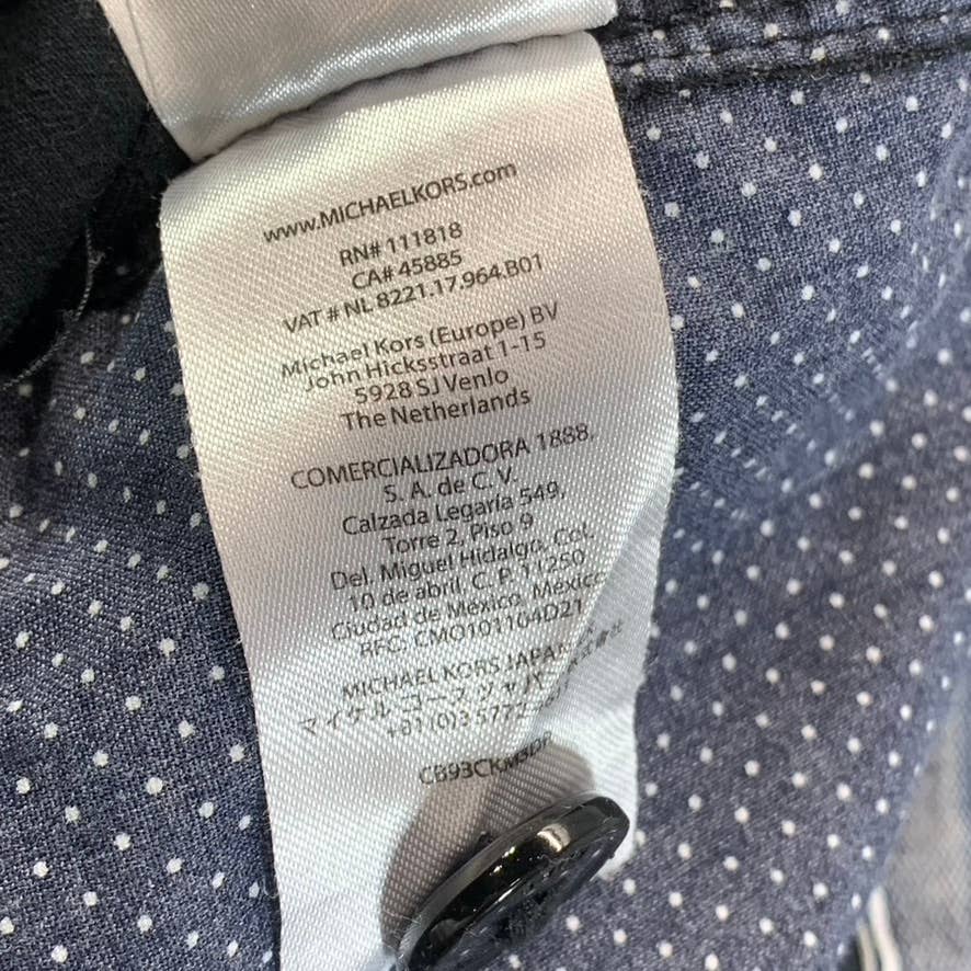 MICHAEL KORS Men's Midnight Parker Slim-Fit Stretch-Twill Pants SZ 36X32