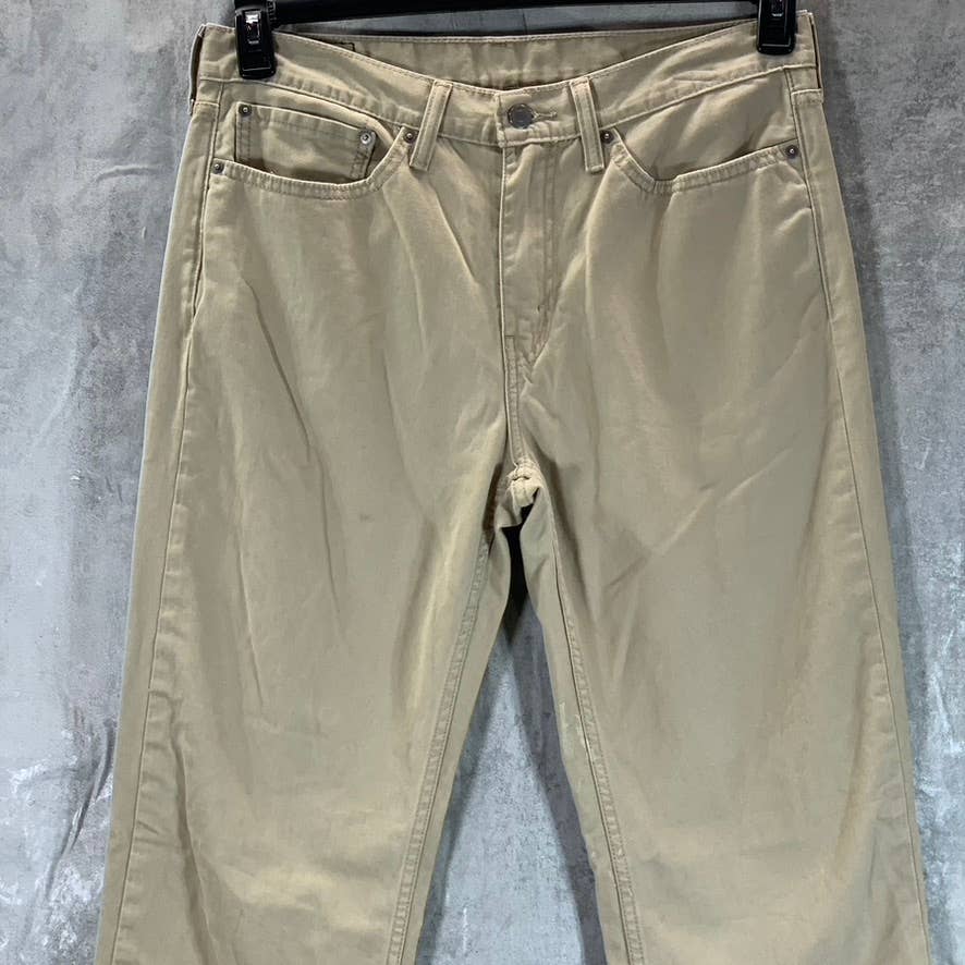 LEVI'S Men's 514 Soft Washed Twill Straight-Leg Jeans SZ 34X34