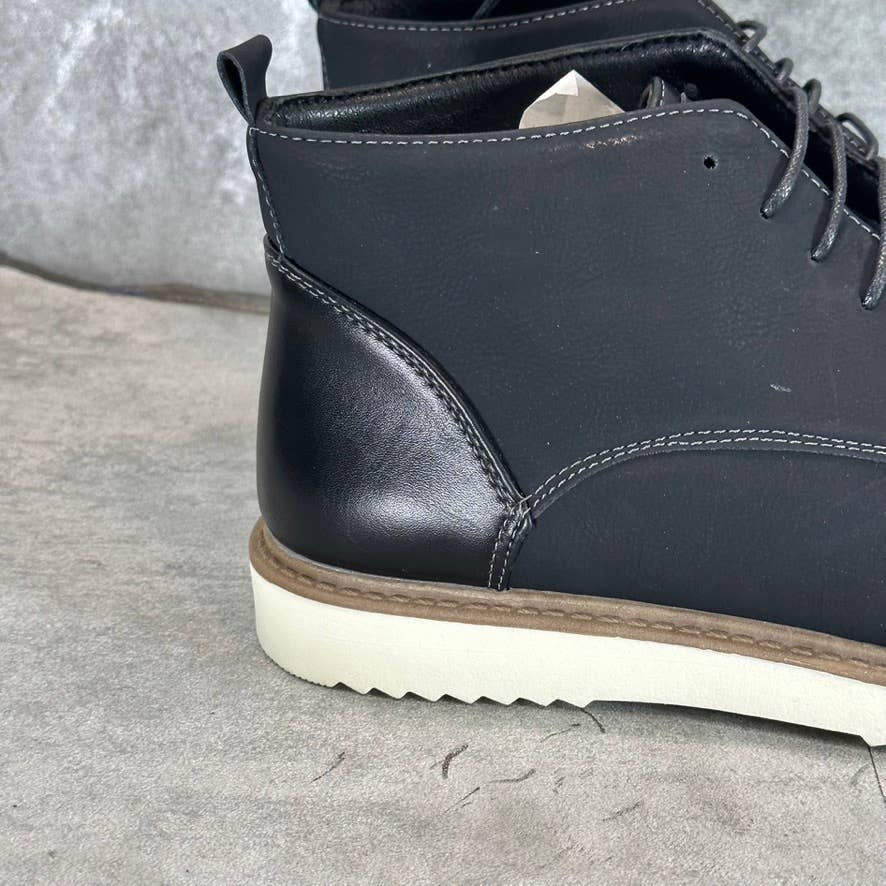 NEW YORK & COMPANY Men's Black Hurley Lace-Up Chukka Boots SZ 9.5