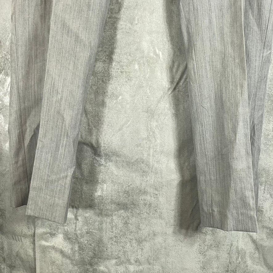 ORIGINAL PENGUIN Men's Light Grey Sharkskin Flat Front Dress Pants SZ 38