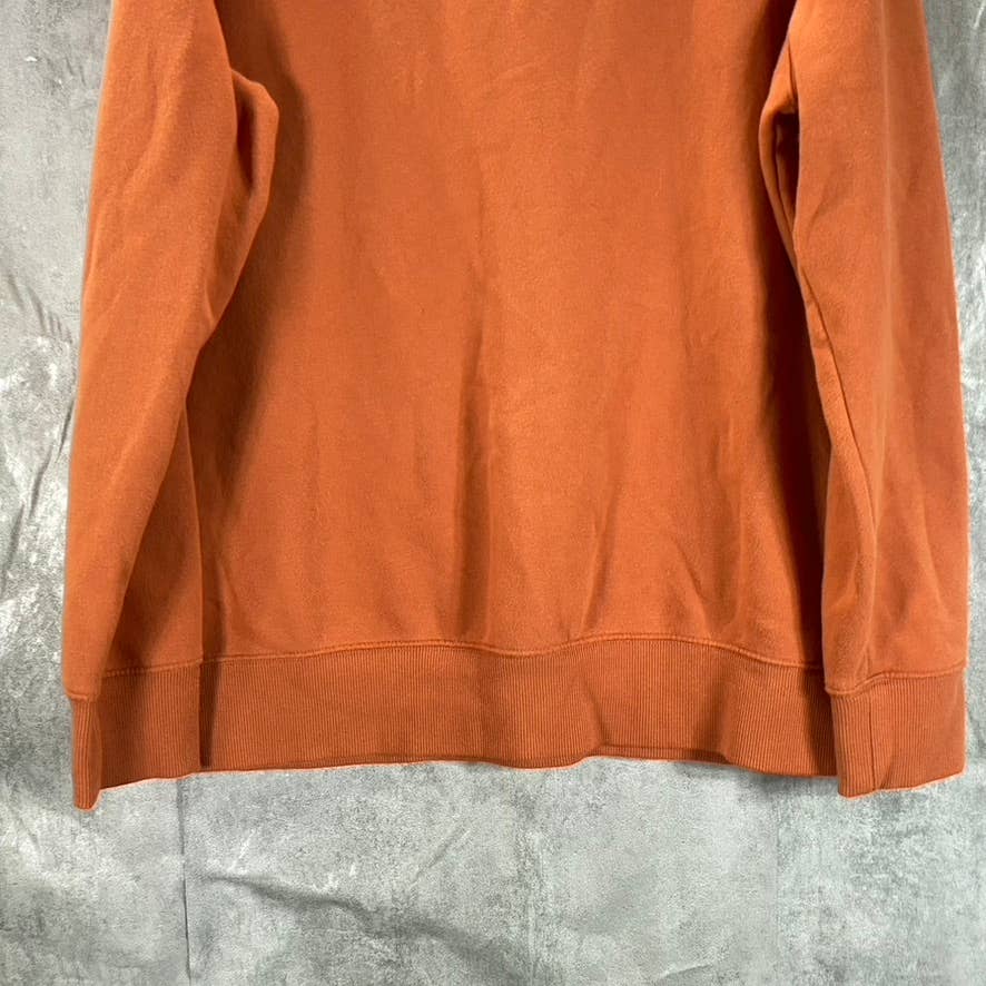 GOODFELLOW & CO Men's Rust Regular-Fit Crewneck Pullover Sweater SZ XL