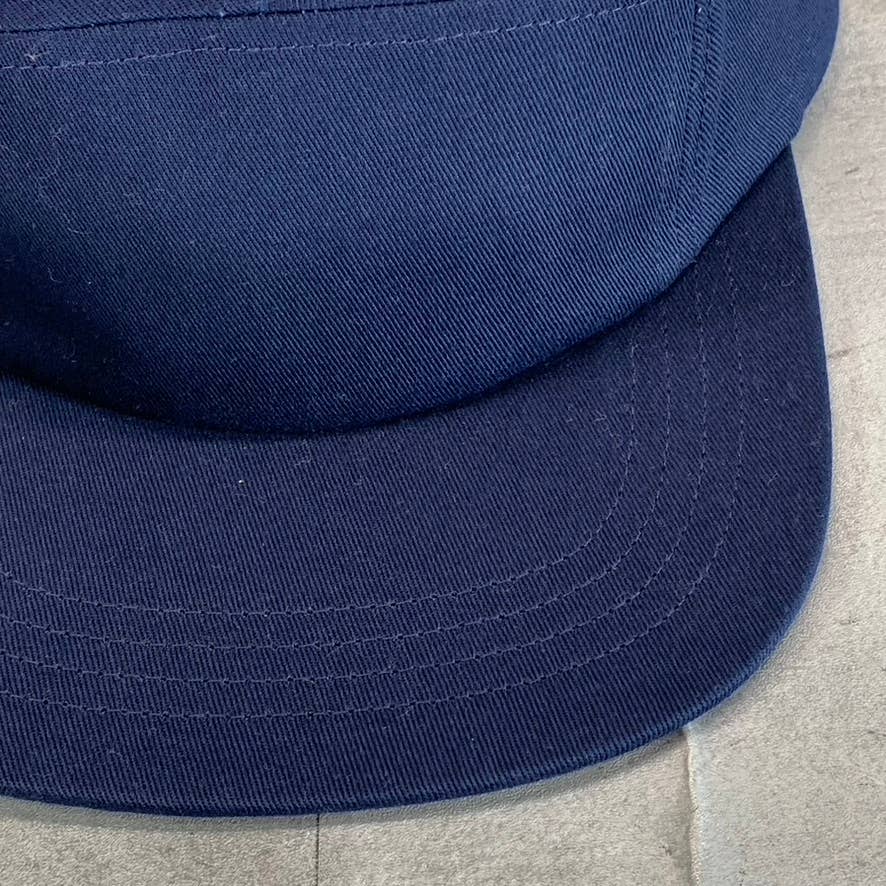 SUN+STONE Men's Navy Solid Panel Adjustable Baseball Cap SZ OS