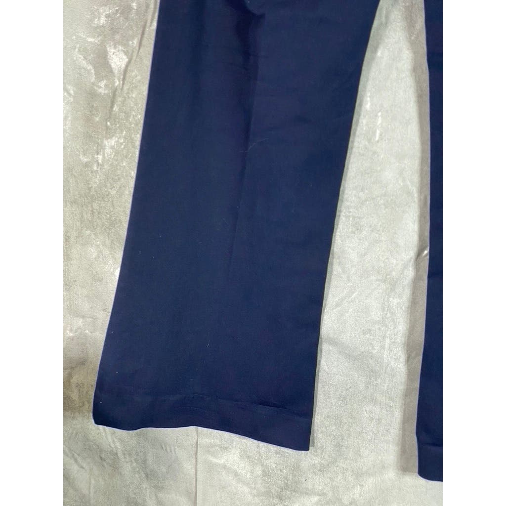 BANANA REPUBLIC Women's Navy Wide-Leg Bi-Stretch Dress Pants SZ 14S