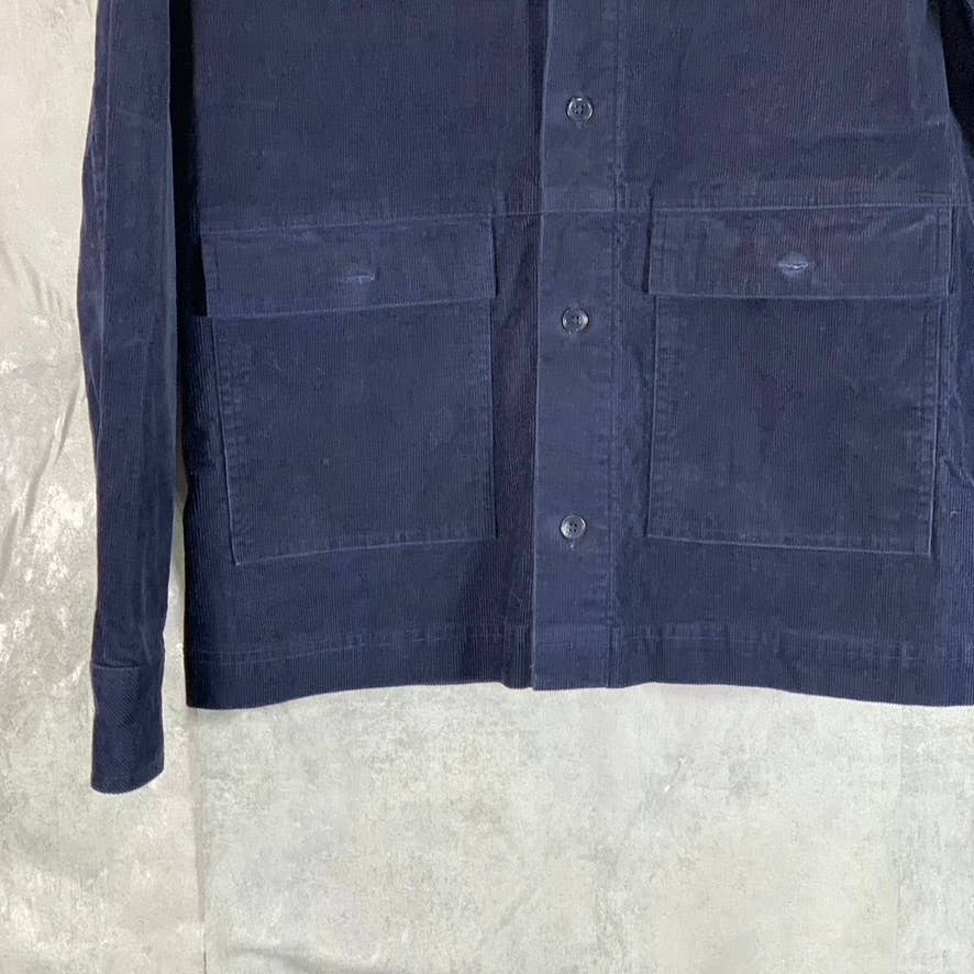 UNITED BY BLUE Men's Night Sky Organic Corduroy Button-Up Long Sleeve Jacket SZS