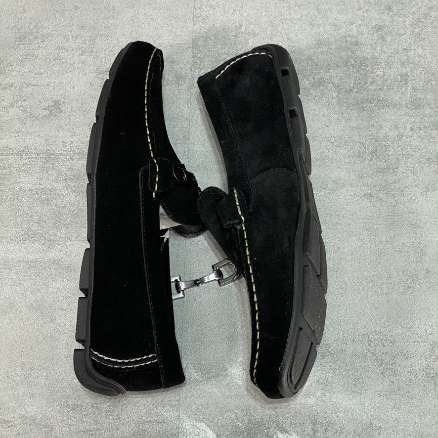 ALFANI Black Remy Driving Loafers SZ 11