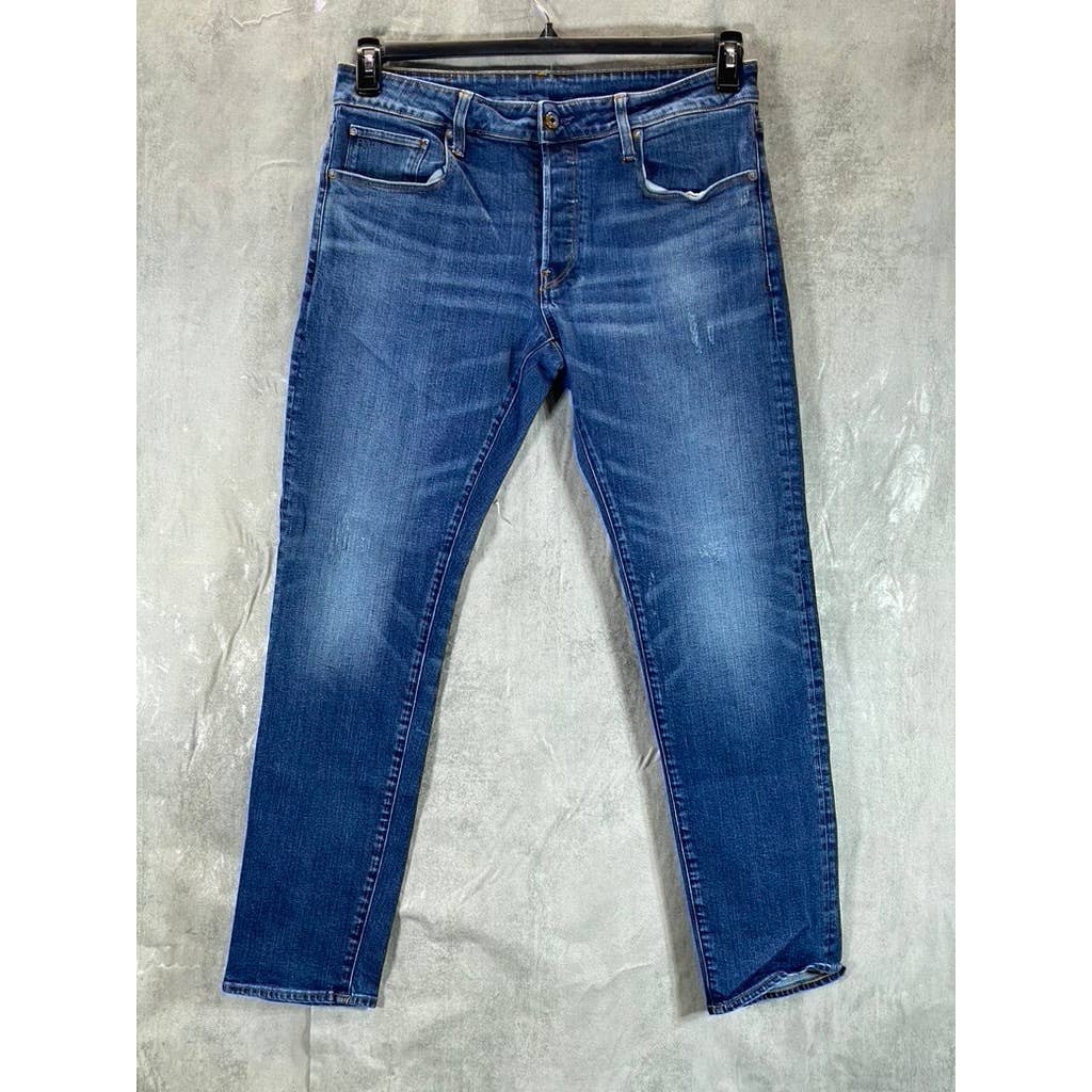 G-STAR RAW Men's Faded Niagara 3301 Slim-Fit Jeans SZ 33X32