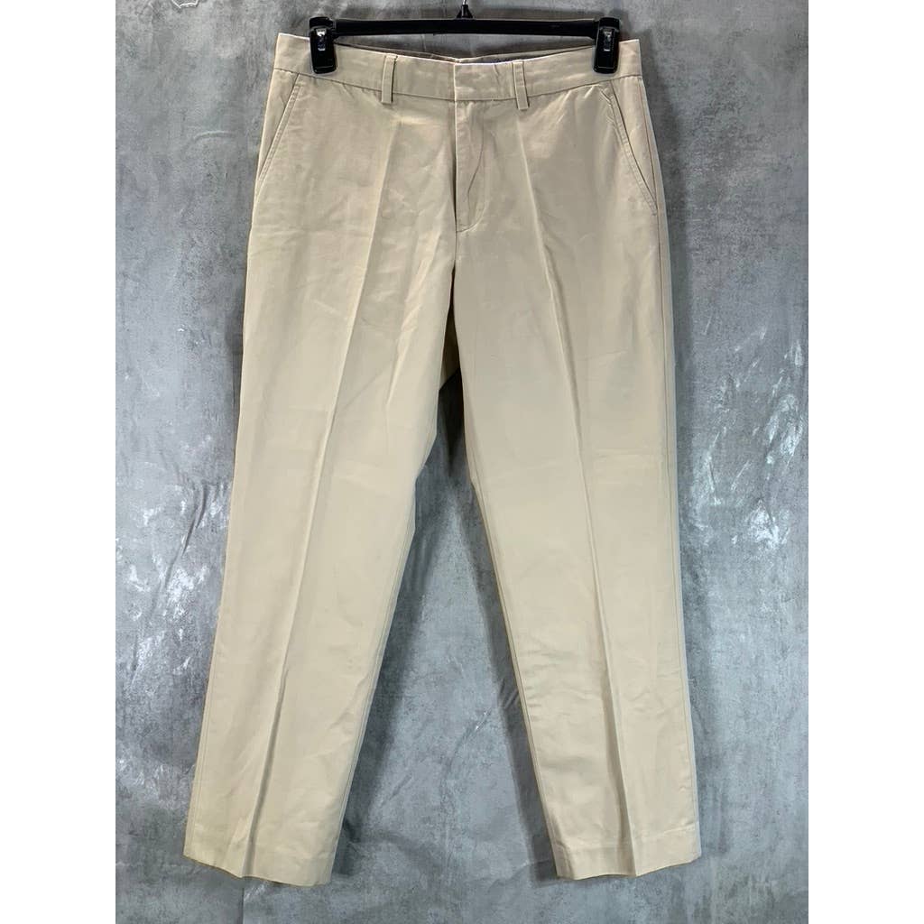 J.CREW Men's Tan Slim-Fit Bedford Dress Chino Pants SZ 32X30