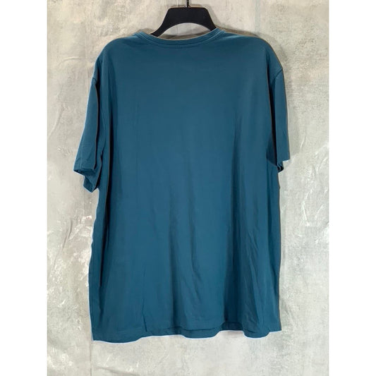 GOODFELLOW & CO Men's Dark Blue V-Neck Short Sleeve Lyndale T-Shirt SZ 2XL