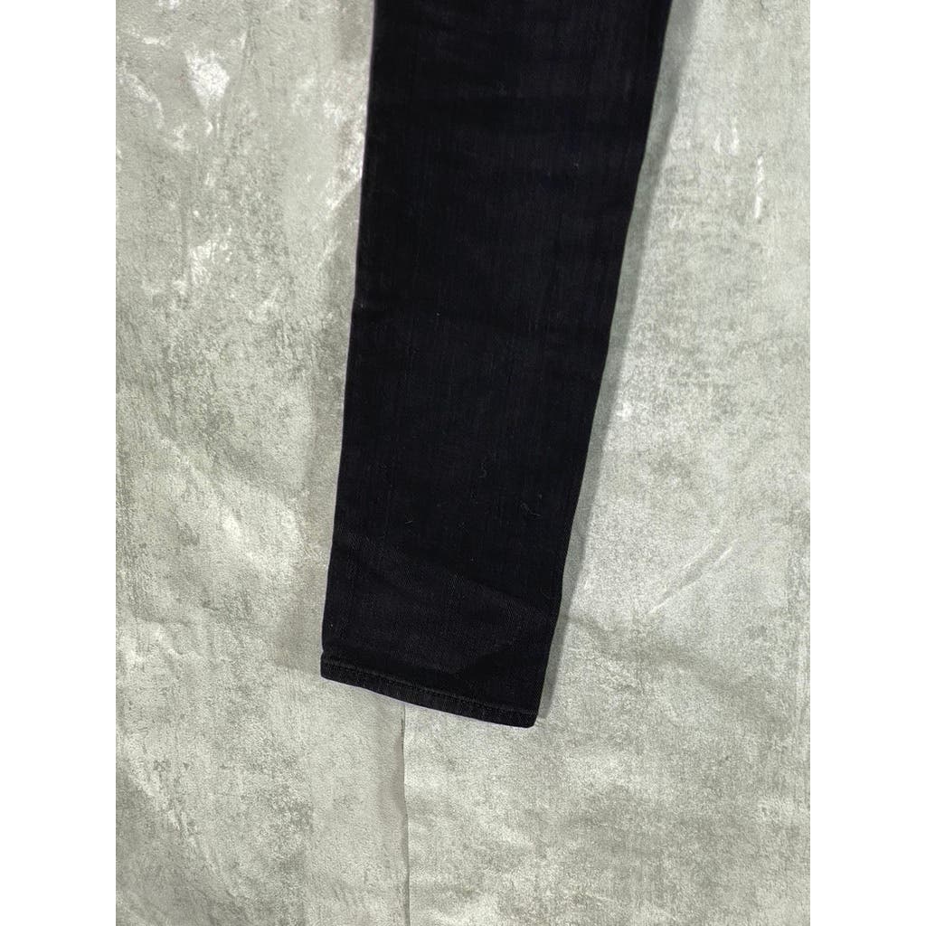 PAIGE Women’s Vintage Black Solid Jimmy Jimmy Low-Rise Skinny Jeans SZ 23