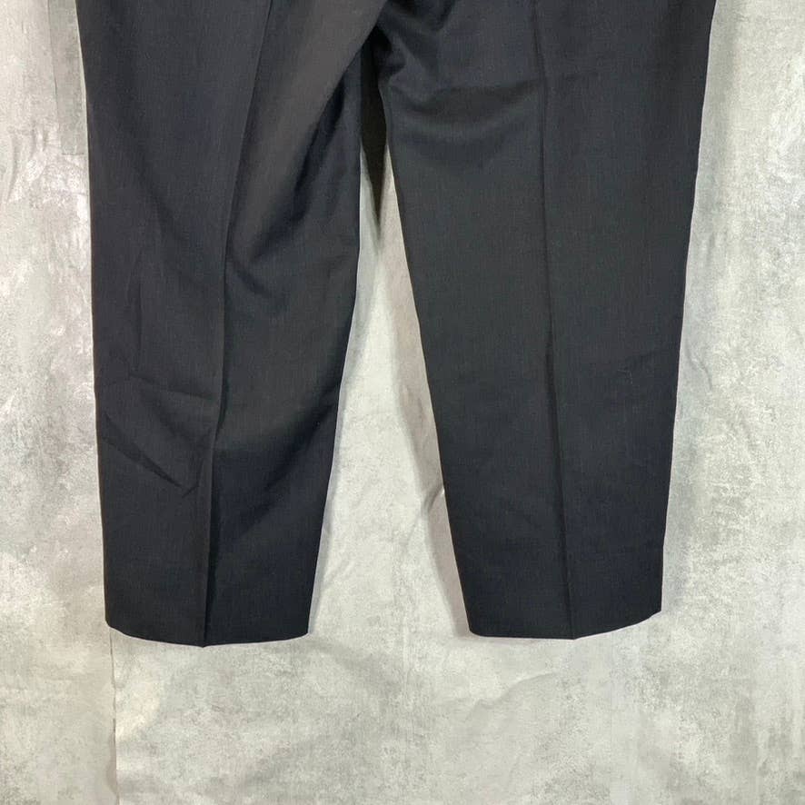 PRONTO UOMO PLATINUM Men's Black Wool Suit Pants SZ 34