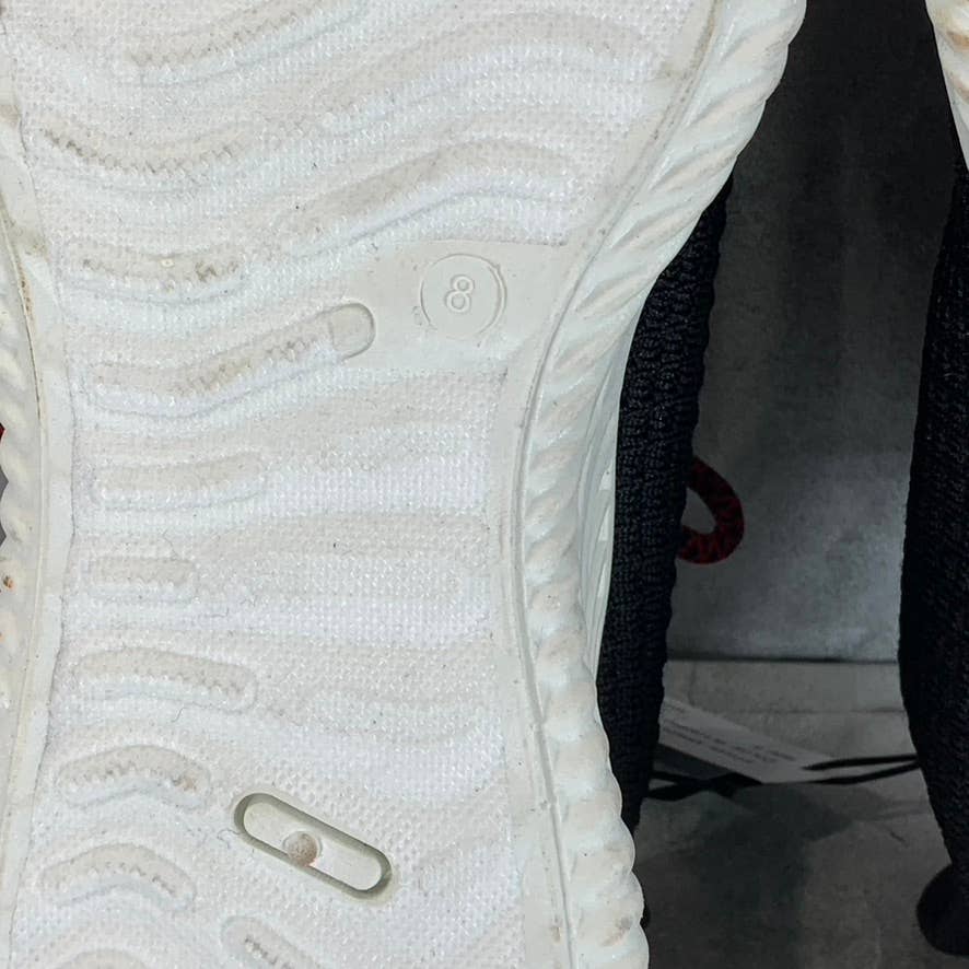 XRAY FOOTWEAR Men's Black/Red Knit Breathable Niko Lace-Up Sneakers SZ 8