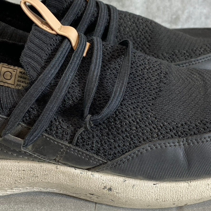 ROCKPORT Women's Black Knit TruFLEX Fly Washable Bungee Slip-On Sneakers SZ 8.5