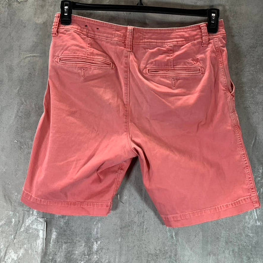 AMERICAN EAGLE OUTFITTERS Men's Coral Active Flex Classic Shorts SZ 33