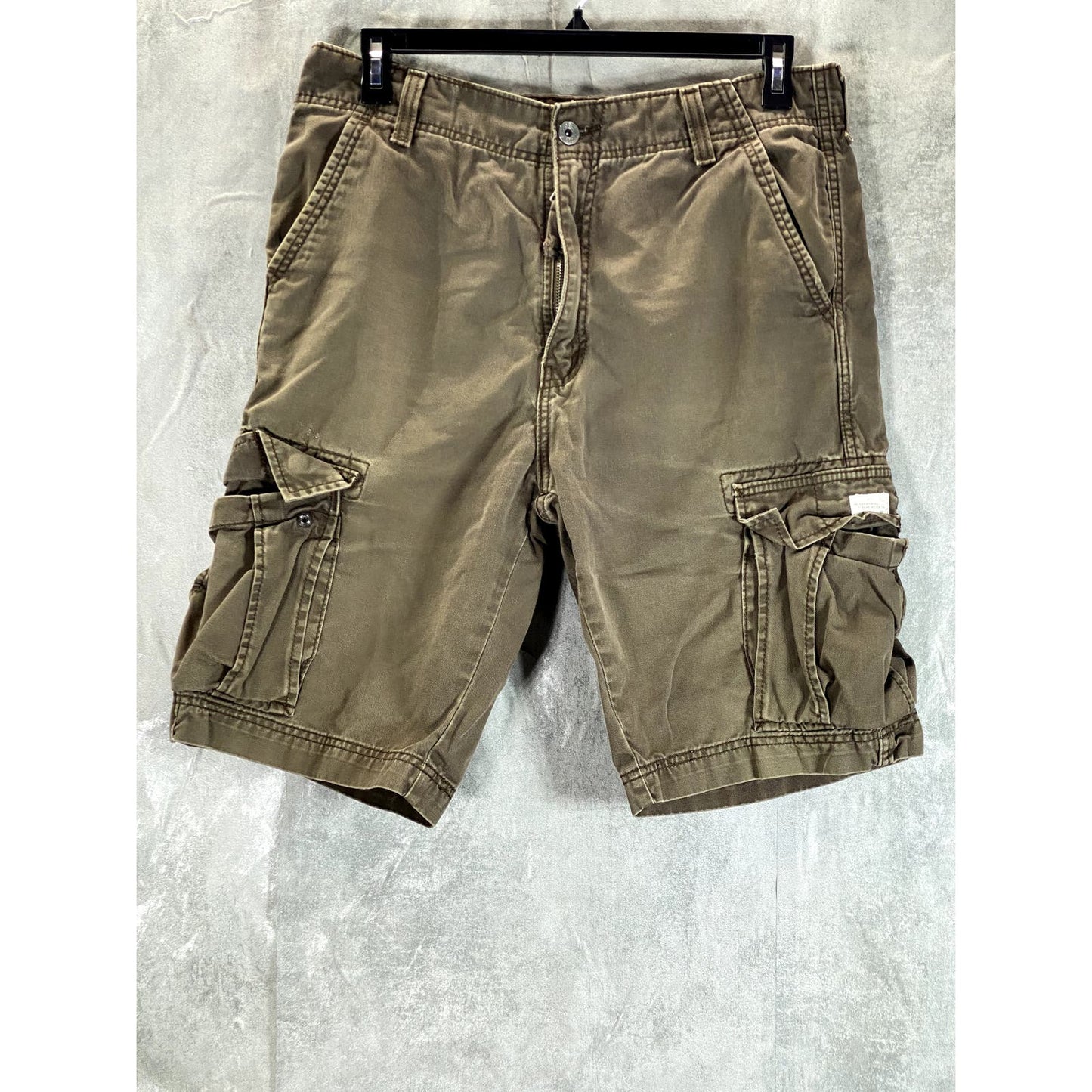 LEVI'S The Original Jeans Men's Brown Red Label Cargo Shorts SZ 34