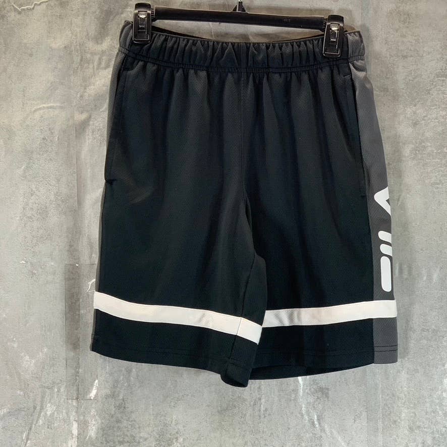 FILA Men's Elasticized Waist Pull-On Basketball Shorts SZ M