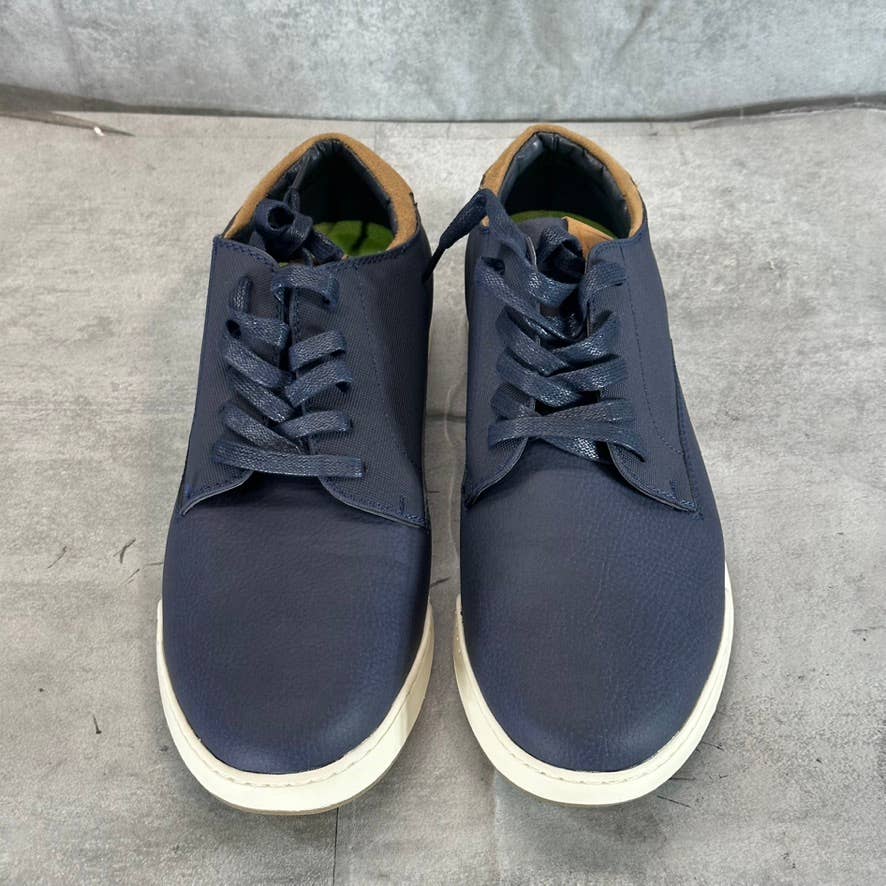 VANCE CO. Men's Blue Aydon Casual Memory Foam Lace-Up Sneakers SZ 11