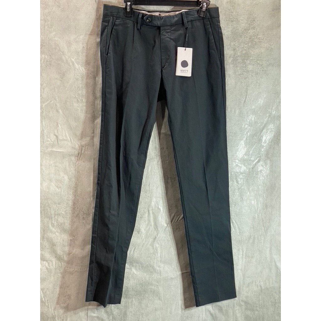 NN.07 NO NATIONALITY Men's Gray Theo Slim-Fit Tapered-Leg Chino Pants SZ 31x34