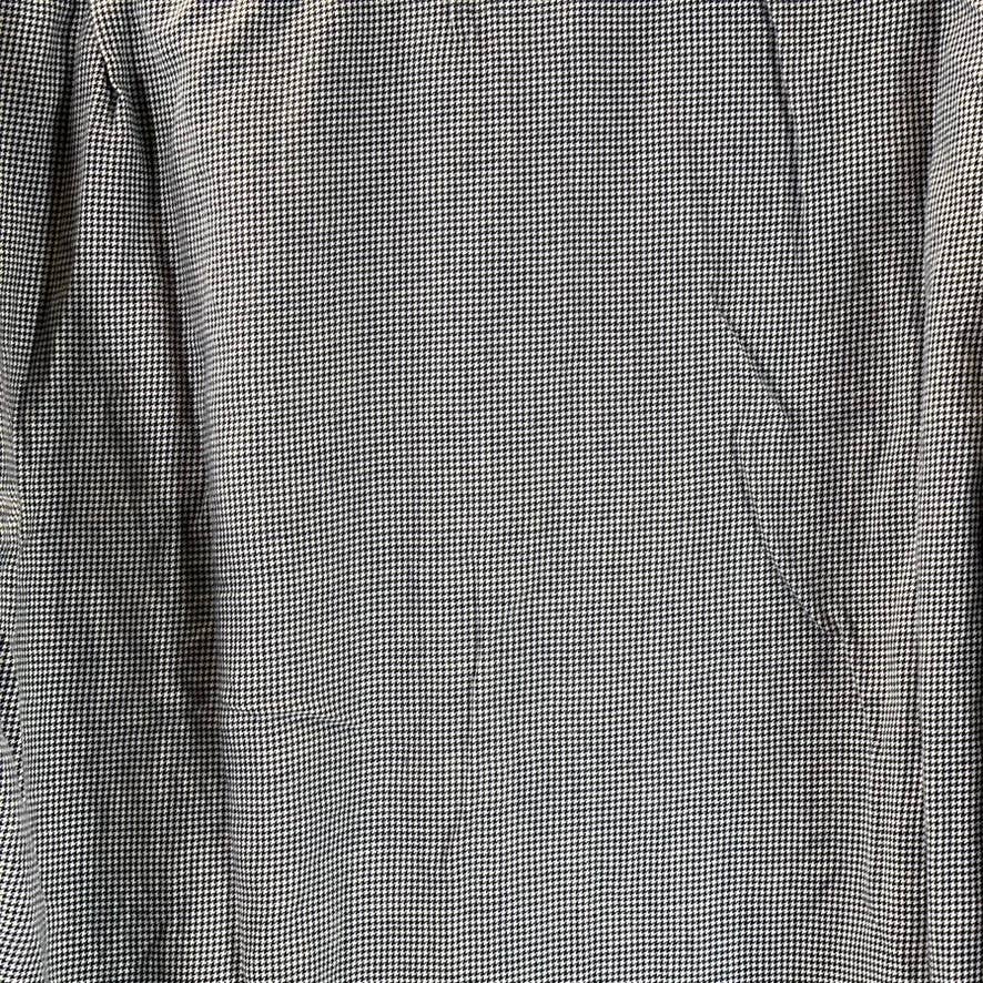 POLO RALPH LAUREN Men's Black Mini Gingham Button-Up Long-Sleeve Shirt SZ L